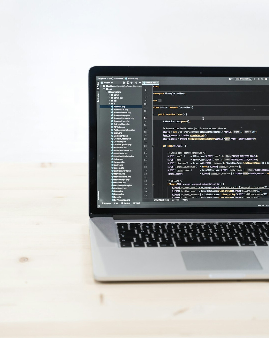 coding session
